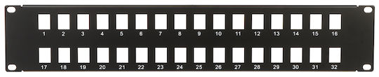 LTA Patch Panel για Rack 2U Μαύρο