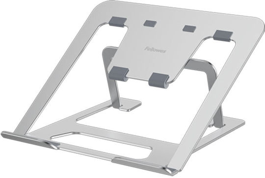 Fellowes Alumia Βάση Στήριξης για Laptop έως 15" Ασημί
