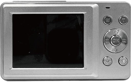 Yashica DigiPix Компактен Фотоапарат 44МР Оптично Увеличение 16x Сребриста