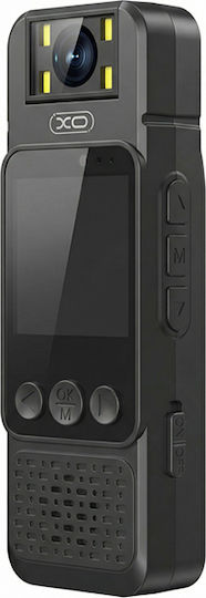 XO ZF02 128GB Action Camera Full HD (1080p) with 1.3" Screen Black