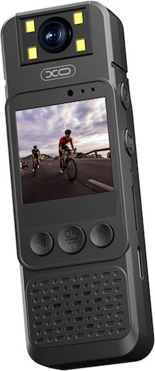 XO ZF02 128GB Action Camera Full HD (1080p) with 1.3" Screen Black