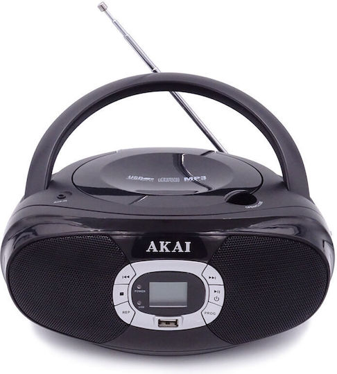 Akai Proffesional Φορητό Ηχοσύστημα με CD / USB / Ραδιόφωνο Μαύρο