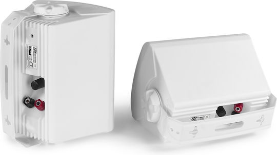 Power Dynamics Bc40v Бели Двойка Външни Високоговорители IPX5