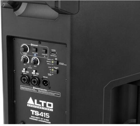 Alto TS 412 Αυτοενισχυόμενο Ηχείο PA 1250W με Woofer 12" 35.4x35.1x60.7εκ.