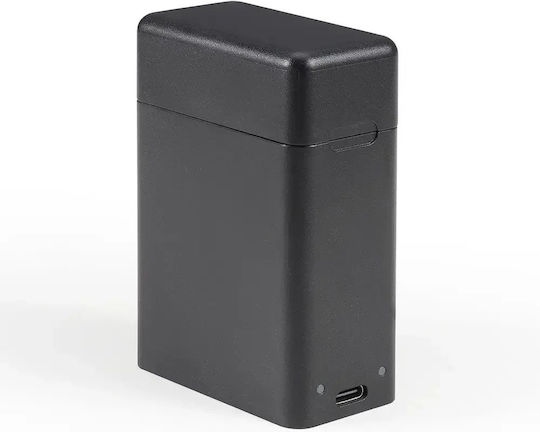 Akaso Seemor Nvac0002-bk Ladestation Für Batterien Mit 2 Slots Für Microsd Batterien Schwarz