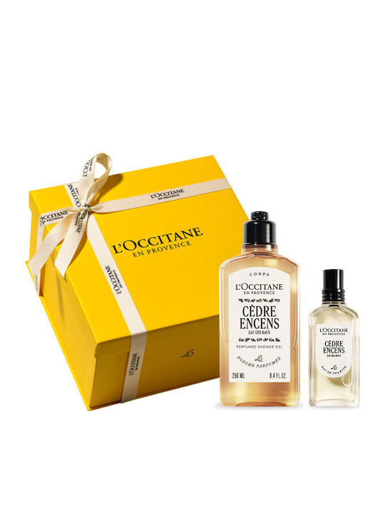 L'Occitane Cedre Encens Мъжки Комплект За Подарък Комплекти За Грижа За Почистване На Тялото