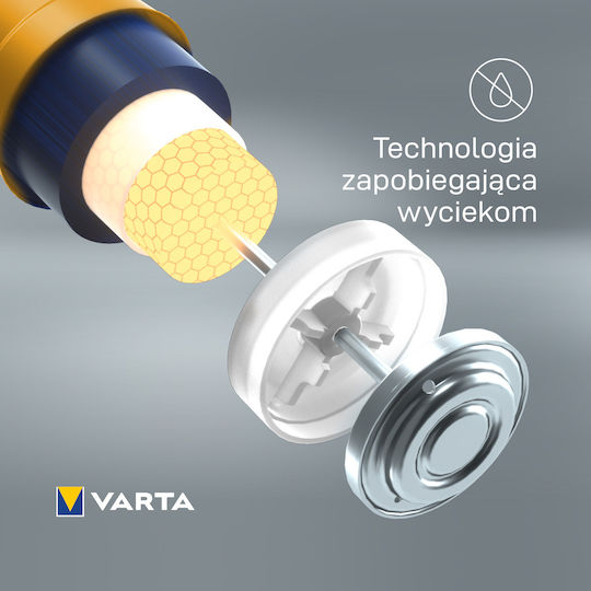 Varta Longlife D Batterien 2 Stück