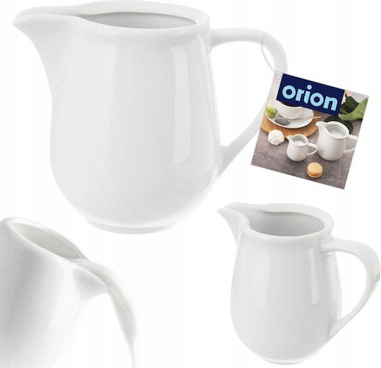 Orion Porcelain White Serving Milk Jug