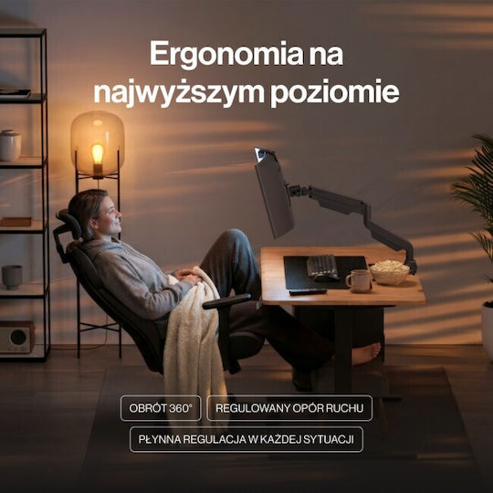 Endorfy Atlas GS Pro Suport Birou Monitor până la 49" cu Braț