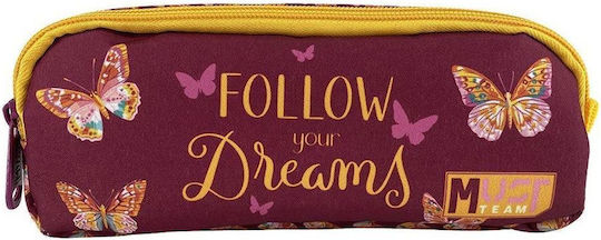Must Team Butterfly Follow Your Dreams Κασετίνα Βαρελάκι