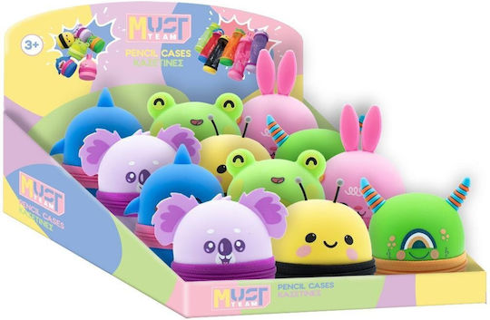 Diakakis Pencil Case Made of Silicone Various Designs/Colours