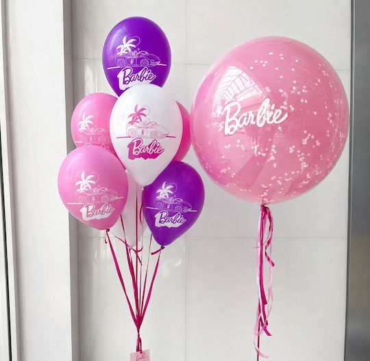 Λάτεξ Μπαλόνια – Barbie 8 Τεμ