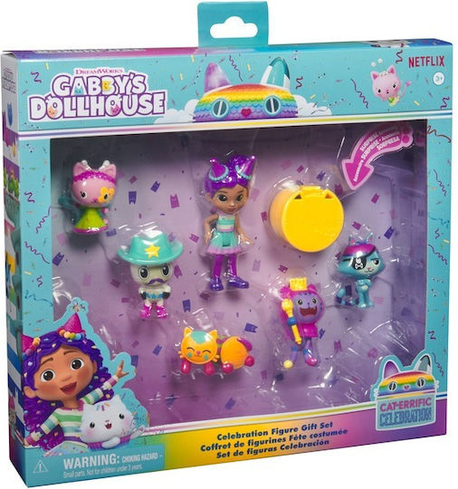 Spin Master Gabby's Dollhouse Cat-errific Feier Feier Figuren Geschenkset 6069603