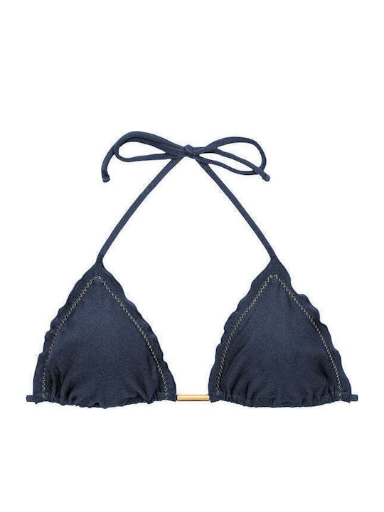 Bikinioberteile Dreieck Shimmer-shark Frufru Marineblau