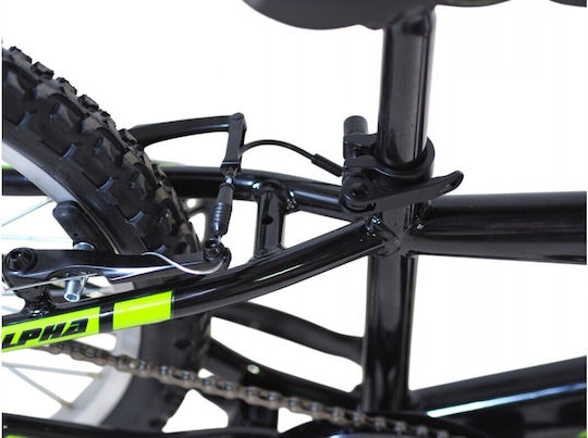 Alpina 20" Kids' Mountain Bike Black