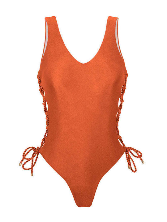 Costum De Baie Întreg Zoe Portocaliu
