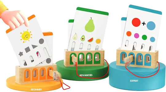 Ξύλινο Εκπαιδευτικό Παιχνίδι Logical Key Game Expert Montessori Play Top Bright +3 Ετών
