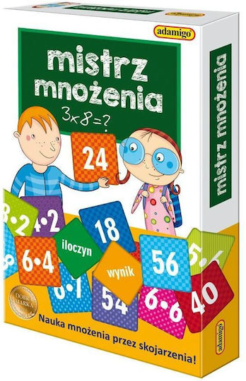 Adamigo Educational Game Letters & Numbers for 2-8 Years Old