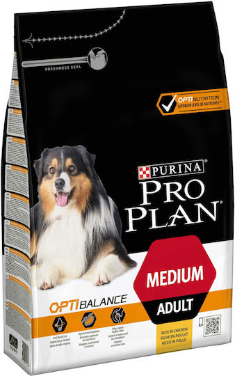 Pro Plan Everyday Nutrition 3kg Ξηρά Τροφή για Ενήλικους Σκύλους Μεσαίων Φυλών με Κοτόπουλο