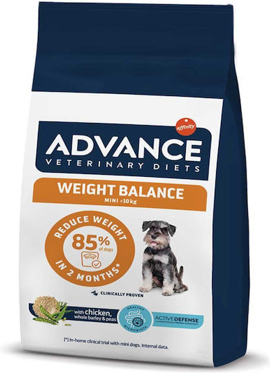 Advance 3kg Dry Food for Small Breed Dogs with Poultry, Chicken, Pork and Fish