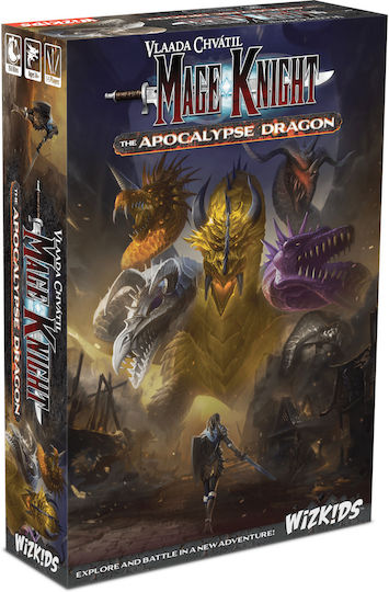 Game Expansion Mage Knight Apocalypse Dragon for 1-5 Players 14+ Years (EN) WizKids