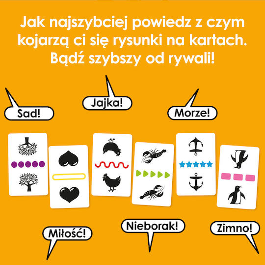 Board Game On Tip Tongue for 3-6 Players 5+ Years Old (PL) Nasza Ksiegarnia