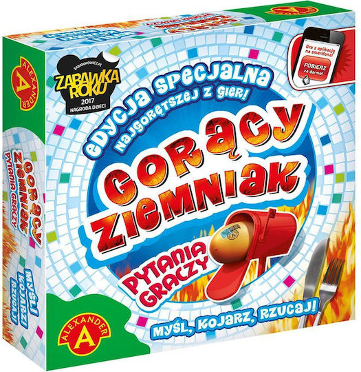 Board Game Hot Potato for 2-8 Players 8+ Years Old (PL) Alexander