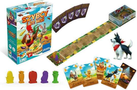 Board Game Fast And From The Countryside for 2-5 Players 7+ Years Old (PL) Granna