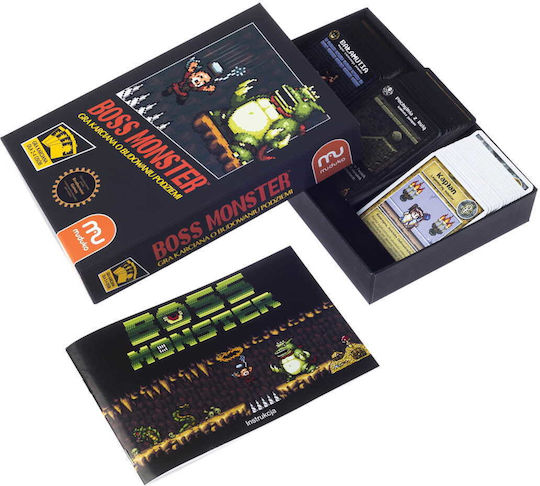 Board Game Boss Monster for 2-4 Players 13+ Years Old (PL) Muduko