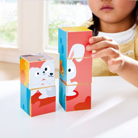 Ξύλινο Παιδικό Puzzle Farm 9pcs Hape