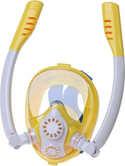 Bluewave Silicone Diving Mask Full Face White