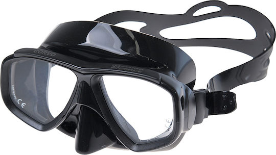 Scuba Force Mască De Scufundare Din Silicon Neagră
