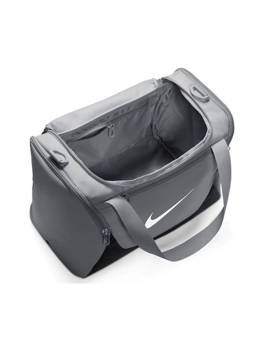 Nike Brasilia Männer Schultertasche für Fitnessstudio Grau