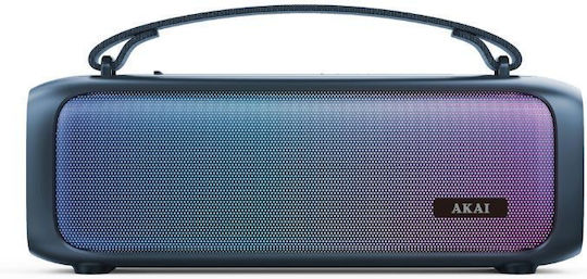 Akai Proffesional Ηχείο Bluetooth 8W με Ραδιόφωνο και Διάρκεια Μπαταρίας έως 7 ώρες Μπλε ABTS-08BL