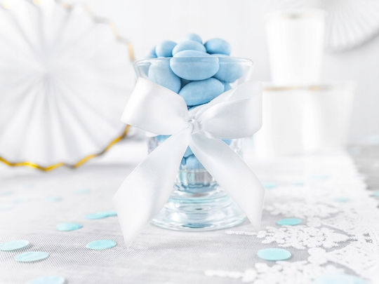 PartyDeco Сатенена Кордела Бяла