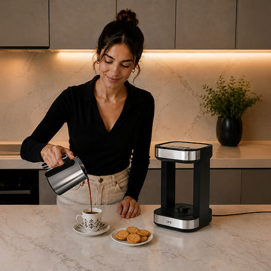 Life Tabis 2 Premium Design Electric Greek Coffee Pot 400W with 200ml Coffee Capacity