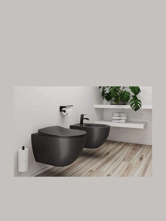 Deante Wandhängende Toilette Rimless Graue 5907650820505