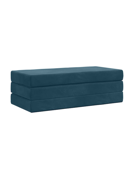 Vielseitiges Sitzsack Bett Blau 140x67x45cm