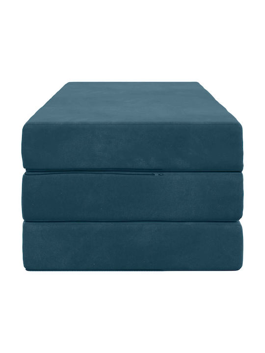 Vielseitiges Sitzsack Bett Blau 140x67x45cm