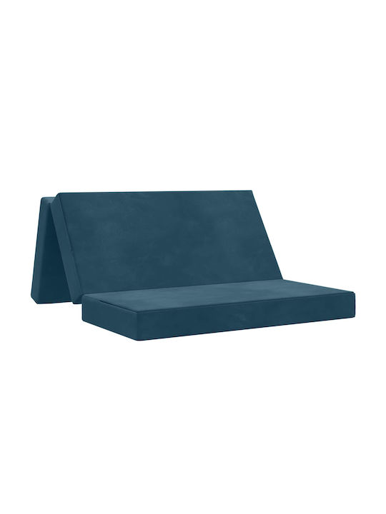 Vielseitiges Sitzsack Bett Blau 140x67x45cm
