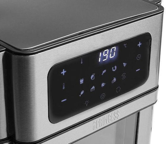 Princess Aerofryer Air Fryer 10lt Μαύρο