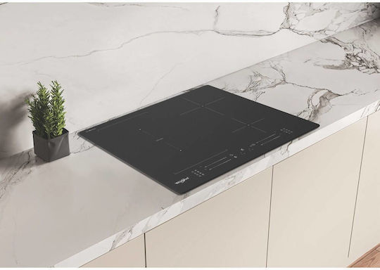 Whirlpool Wf S7560NE Bm Induction Autonomous Cooktop 59x51cm