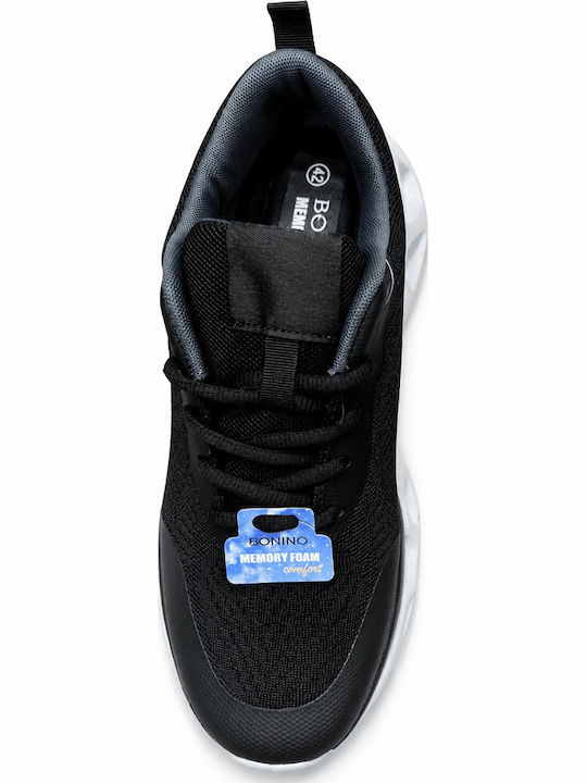 Memory Insole Αθλητικά Ανδρικά Ανατομικά Sneakers Μαύρο
