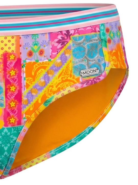 Patchwork Bikini Slip