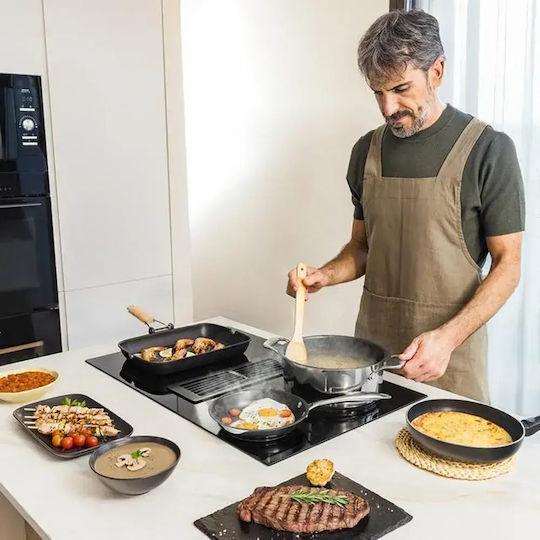 Cecotec Plită cu Inducție Autonomă cu Hotă și Funcție de Blocare 79.8x51.8 cm Sticlă Neagră