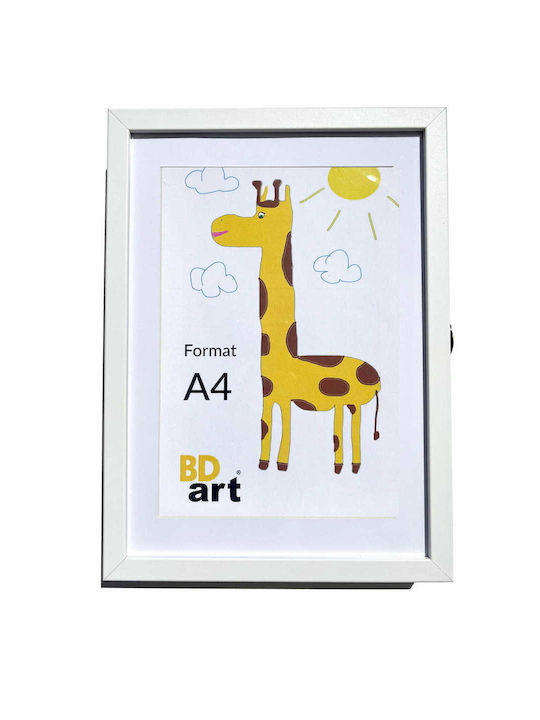 BD art Wandmontage Hölzernes Fotorahmen (Verschiedene Farben)