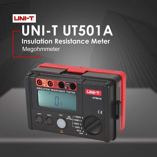 Uni-T UT500 Ψηφιακός Μετρητής Μόνωσης