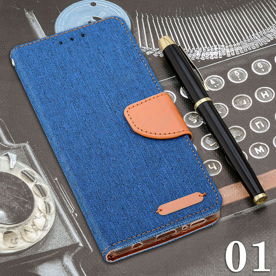 Case Oppo Reno 13 Pro 5g Canvas Magnetic Wallet Case + 9h Glass