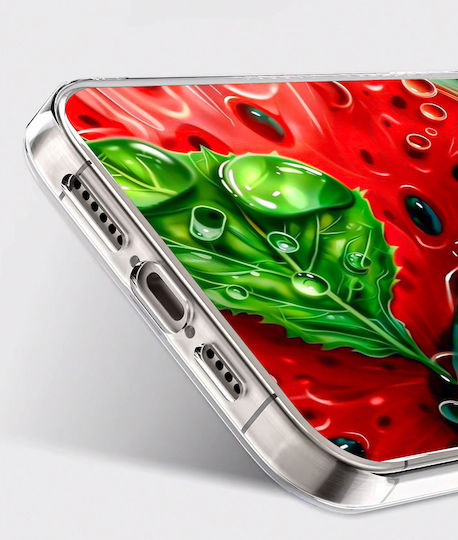 Husă Oppo A5x Foto Spate Pepene Verde + Sticlă 9h