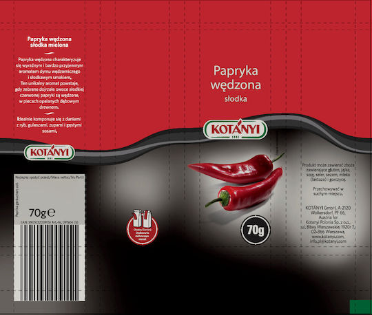 Kotanyi Paprika 70g